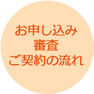 お申し込み審査ご契約の流れ